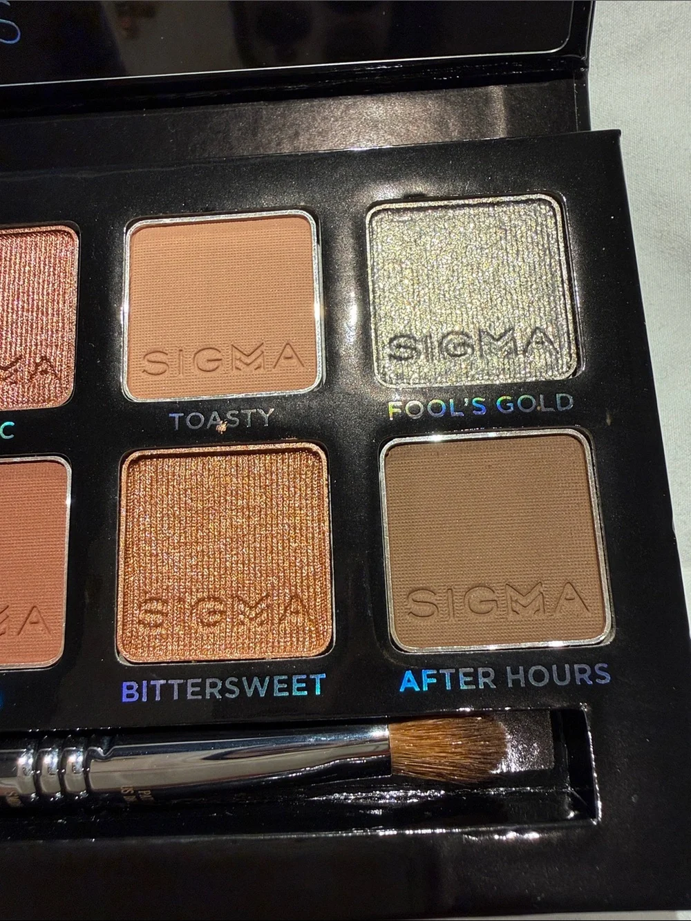 Sigma Beauty Warm Neutrals Eyeshadow Palette - Peach, Gold, Pink & Brown Shades